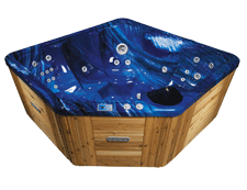Moderne buitenspa jakuzzi Eclipse Deluxe
